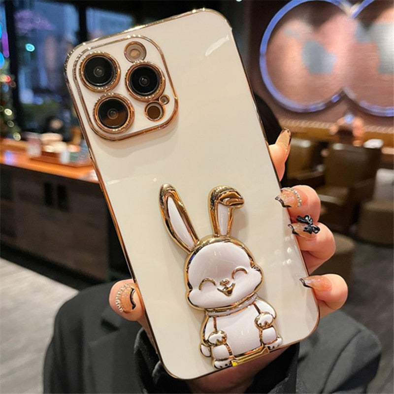 Rabbit Stand Case iPhone [11/12/13/14]