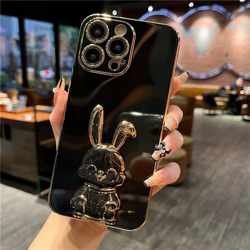 Rabbit Stand Case iPhone [11/12/13/14]