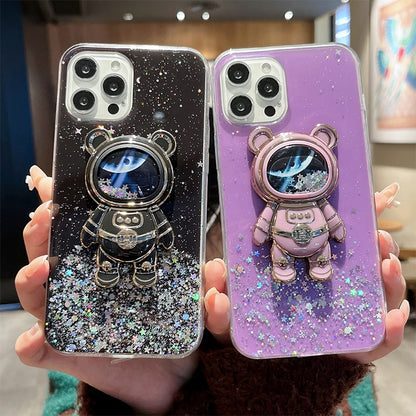 Eared Astronaut Stand Case [Galaxy S21/22/23]